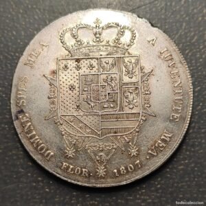 IMPERIO ESPAÑOL TOSCANA CARLO LUDOVICO CARLOS LUIS BORBON INFANTE DE ESPAÑA DENA 1807