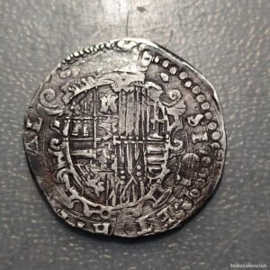IMPERIO ESPAÑOL NAPOLES FELIPE II 1/2 DUCADO GR/VP SIN FECHA
