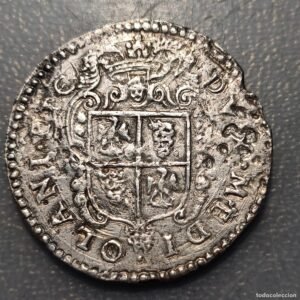 IMPERIO ESPAÑOL MILAN FELIPE IV ESCUDO SIN FECHA