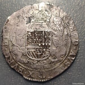 IMPERIO ESPAÑOL BRUSELAS CARLOS II DUCATON 1684 MUY RARA 32,71g
