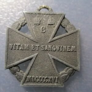 AUSTRIA I GUERRA MUNDIAL CRUZ KARL I - KARL TRUPPENKREUZ - FALTA CINTA
