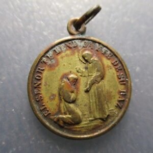 MEDALLA RELIGIOSA JESUS BENDICE FRAILE