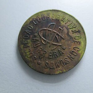 SESTAO (VIZCAYA) - SOCIEDAD COOPERATIVA DE CONSUMO - AURRERA - 1 KILO - FICHA