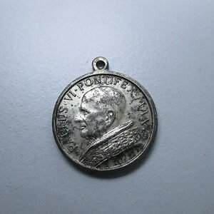 MEDALLA RELIGIOSA PAPA PABLO VI / SAN CRISTOBAL