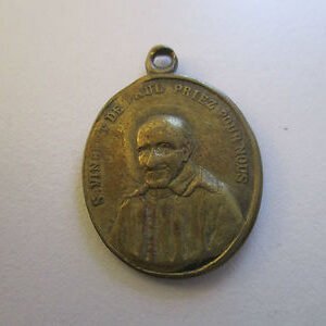 MEDALLA RELIGIOSA SAN VICENTE DE PAUL / SANTA LUISA DE MARILLAC