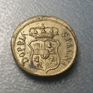 ESPAÑA PONDERAL COIN WEIGHT 4 ESCUDOS 13,46 g