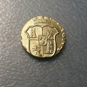 ESPAÑA PONDERAL COIN WEIGHT 1 ESCUDO 3,36 g CALIDAD ALTA
