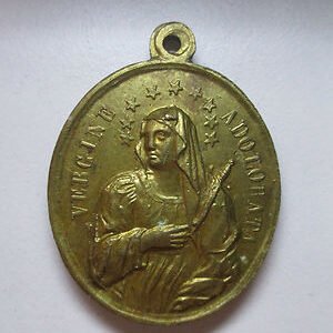 MEDALLA RELIGIOSA  MARIA DOLOROSA / CRISTO-ECCE HOMO