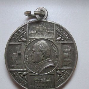 MEDALLA RELIGIOSA PIO XI AÑO SANTO 1925