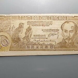 VIETNAM NORTE NORTH REPUBLICA DEMOCRATICA 20 DONG (1946) HO CHI MINH P-26 BC+