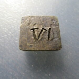 PONDERAL COIN WEIGHT "VI" 7,73 g