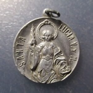 MEDALLA RELIGIOSA VALENCIA COFRADIA SANTA LUCIA