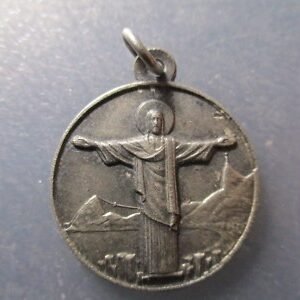 MEDALLA RELIGIOSA BRASIL RIO DE JANEIRO XXXIII CONCILIO EUCARISTICO INTERN. 1955