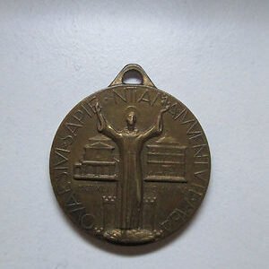 MEDALLA RELIGIOSA 1944 "quasivi sapientiam a iuventute mea"