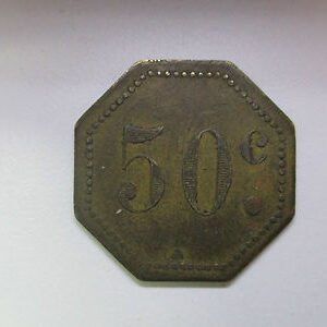 FICHA CASINO 50 CENTIMOS