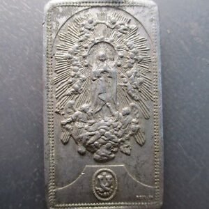 MEDALLA RELIGIOSA GRANDE VALENCIA PURISIMA CONCEPCION PP FRANCISCANOS S. LORENZO