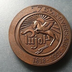 MEDALLA MUY GRANDE PUBLICITARIA 1993 175 AÑOS RON PUJOL 80 mm