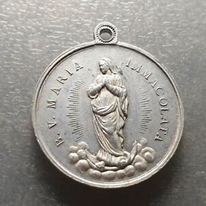 MEDALLA RELIGIOSA SANTA MARIA INMACULADA 36x32 mm