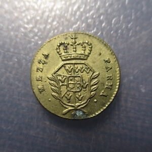 PONDERAL COIN WEIGHT PARMA BORBONES INFANTES DE ESPAÑA " MEZZA PARMA " - 3,56 g