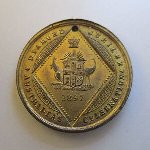AUSTRALIA MEDALLA REINA VICTORIA - JUBILEE - 60 AÑOS REINADO 1837-1897