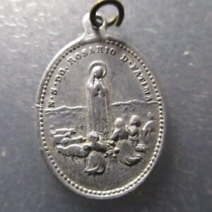 MEDALLA RELIGIOSA CRUZADA DE LOS HOSPITALARIOS DE LA CIUDAD DE OPORTO / VIRGEN