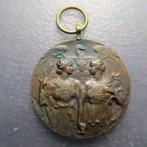 PRIMERA GUERRA MUNDIAL WWI MEDALLA ITALIA TRENTO TRIESTE ARMANDO DIAZ 1918 30 mm