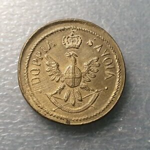 ITALIA SAVOIA SABOYA PONDERAL COIN WEIGHT MONETARY WEIGHT "DOPPIA SAVOIA" 9,14 g