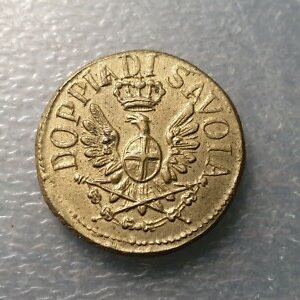 ITALIA SAVOIA SABOYA PONDERAL COIN WEIGHT MONETARY WEIGHT "DOPPIA SAVOIA" 9,15 g