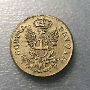 ITALIA SAVOIA SABOYA PONDERAL COIN WEIGHT MONETARY WEIGHT "DOPPIA SAVOIA" 9,11 g