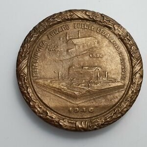 BRASIL CAXIAS DO SUL MEDALLA 1946 METALURGICA ABRAMO EBERLE 32 mm