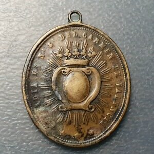 MEDALLA RELIGIOSA COFRADIA N SEÑORA D CARMEN VALENCIA /VIRGEN Y ANGELES 41x32 mm