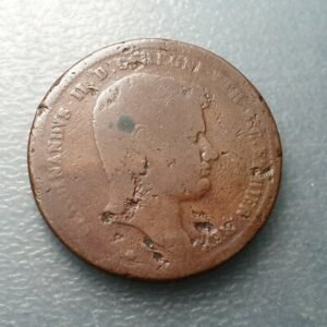 ITALIA DOS SICILIAS NAPOLES FERDINANDO II 10 TORNESI 1833 BC