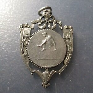 FRANCIA MEDALLA SALTO DE LONGITUD 1914 "MARC CHAMPION S.O." PROBABLEMENTE PLATA