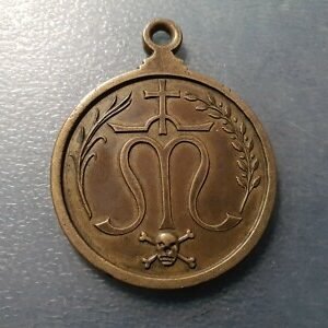 MEDALLA RELIGIOSA GRANDE ITALIA COFRADIA DE LA MISERICORDIA  57X45 mm