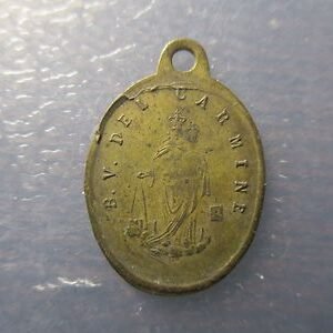 MEDALLA RELIGIOSA BEATA VIRGEN DEL CARMEN / SAN JOSE