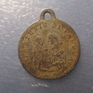 MEDALLA RELIGIOSA SAN ANTONIO DE PADUA / INMACULADA CONCEPCION