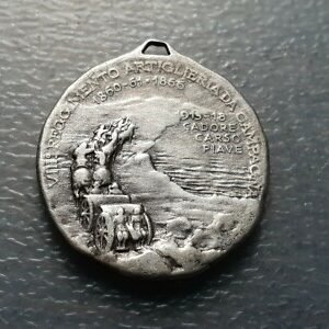 ITALIA I GUERRA MUNDIAL WWI VIII REGIMIEN ARTILLERIA CAMPAÑA CADORE CARSO PIAVE