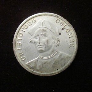 MEDALLA COLON / CARABELA mm 28