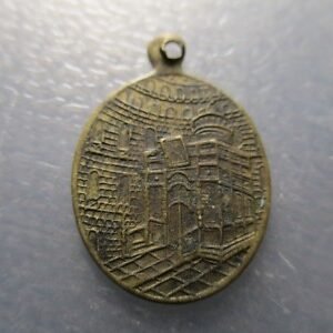 MEDALLA RELIGIOSA JERUSALEN IGLESIA DEL SANTO SEPULCRO 24x17 mm