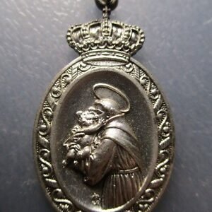 MEDALLA RELIGIOSA VALENCIA REAL ASOCIACION DE S ANTONIO DE PADUA DE COMERCIANTES