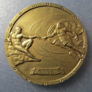 MEDALLA RELIGIOSA VATICANO JUAN PABLO II ANUAL OFICIAL AÑO XVII 1995 BRONCE