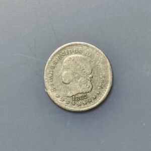 COLOMBIA 5 CENTAVOS 1882 BC/BC+