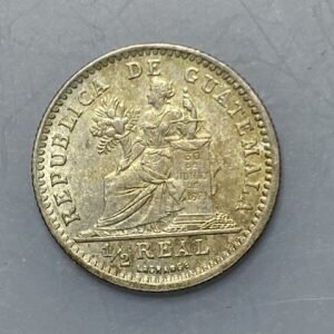 GUATEMALA 1/2 REAL 1894 H SC UNC
