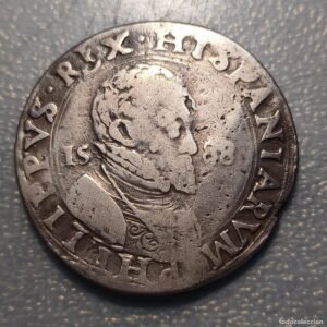 IMPERIO ESPAÑOL MILAN FELIPE II SCUDO 1588 29,13g