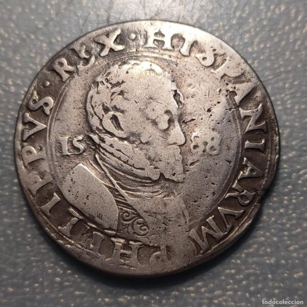 IMPERIO ESPAÑOL MILAN FELIPE II SCUDO 1588 29,13g