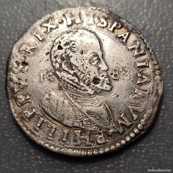 IMPERIO ESPAÑOL MILAN FELIPE II SCUDO 1588 31,66g - Imagen 2