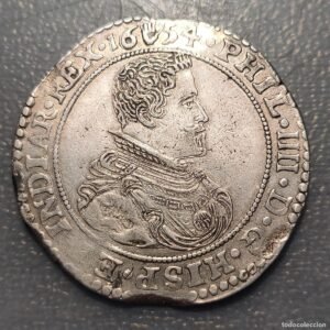 IMPERIO ESPAÑOL AMBERES FELIPE IV DUCATON 1654