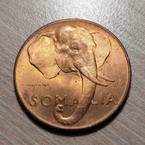 SOMALIA ADMINISTRACION ITALIANA 10 CENTESIMI 1950 SC UNC