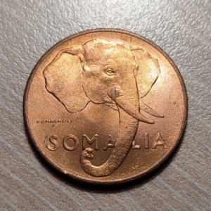 SOMALIA ADMINISTRACION ITALIANA 5 CENTESIMI 1950 SC UNC