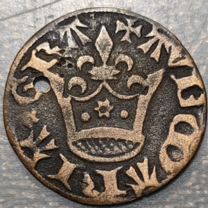 FRANCIA FRANCE JETON DE COMPTE A LA CORONA SIGLOS XVI-XVII